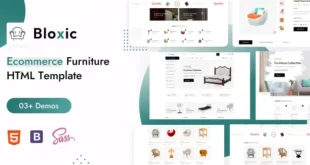 Bloxic - Furniture Store HTML Template