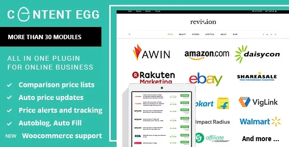 Content Egg - all in one plugin for Affiliate, Price Comparison, Deal sites