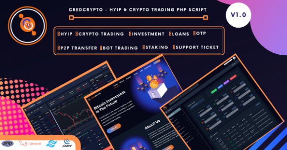 CredCrypto v3.1 Nulled – HYIP Investment and Trading Script