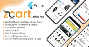 Customer App for zCart Multi-vendor Marketplace v2.3.0 Source