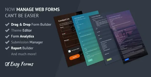 Easy Forms: Advanced Form Builder and Manager