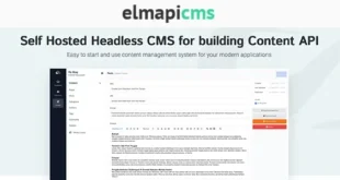 ElmapiCMS - Headless CMS for building Content API