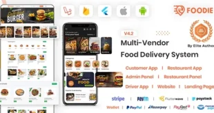 Foodie v4.2 – Ứng dụng giao đồ ăn cho nhiều nhà hàng