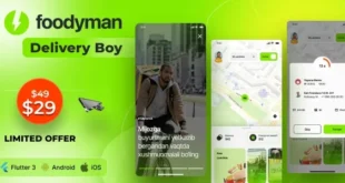 Foodyman - Multi - Restaurant (and Grocery) Delivery App (iOS&Android)