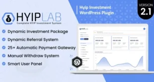 HYIPLab - HYIP Investment WordPress Plugin