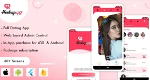 Hookup4u – A Complete Flutter Based Dating App with Admin | Tinder Clone