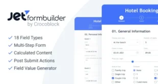 JetFormBuilder Pro v3.0.7 – WordPress Form Builder Plugin + Addons