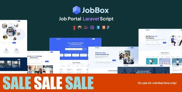 JobBox - Laravel Job Portal Multilingual System