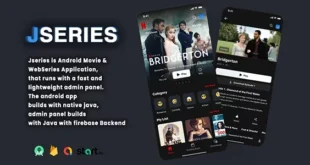 Jseries - Movie & Web Series With Firebase backend - Netflix Clone