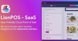 Lion POS - SaaS Point Of Sale Script for Restaurants and Bars with floor plan