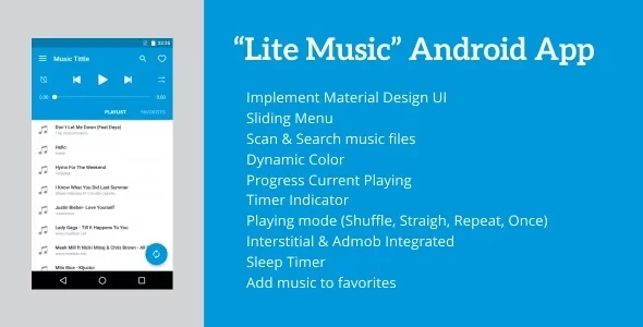 Lite Music - Android Music Player 5.1