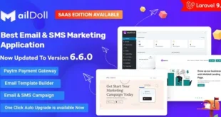 Maildoll - Email Marketing & SMS Marketing SaaS Application