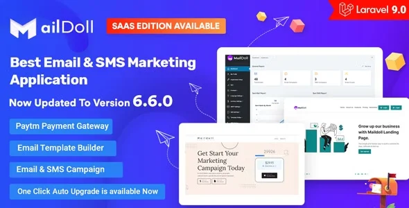 Maildoll - Email Marketing & SMS Marketing SaaS Application