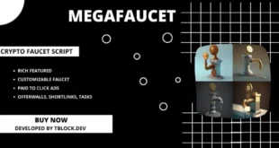 MegaFaucet - Crypto Faucet Script