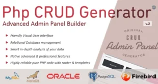 PHP CRUD Generator