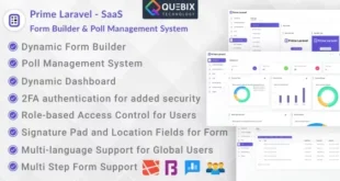 Prime Laravel Saas - Form builder & Poll Management System