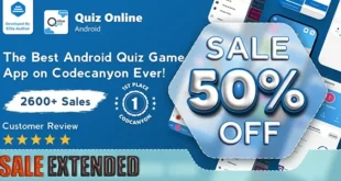 Quiz Online | Trivia Quiz | Android Quiz Game with Web Quiz + Admin Panel