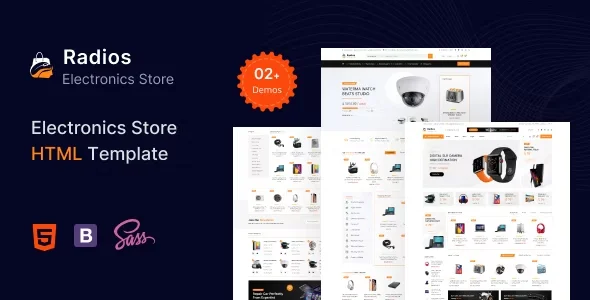 Radios - Electronics eCommerce HTML Template