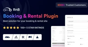 RnB - WooCommerce Booking & Rental Plugin