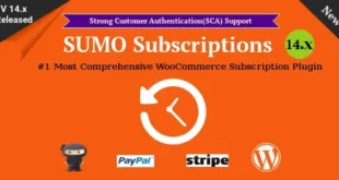 SUMO Subscriptions - WooCommerce Subscription System