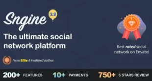 Sngine - The Ultimate PHP Social Network Platform