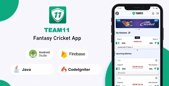 Team11 - Fantasy Cricket App