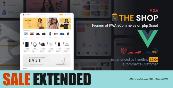 The Shop - PWA eCommerce cms