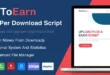 UpToEarn - File Upload And Pay Per Download Script (SAAS Ready)