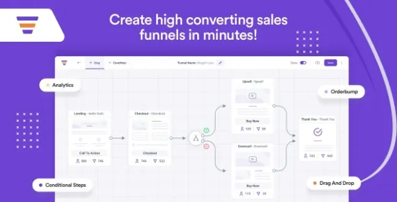 WPFunnels Pro v1.8.10 Nulled – Trình tạo kênh bán hàng