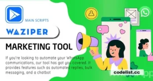 Waziper v5.0.1 Nulled – WhatsApp Marketing Tool PHP Script