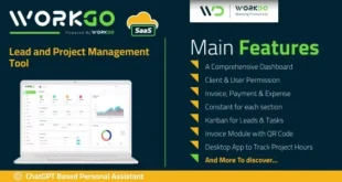 WorkGo SaaS - Lead and Project Management Tool