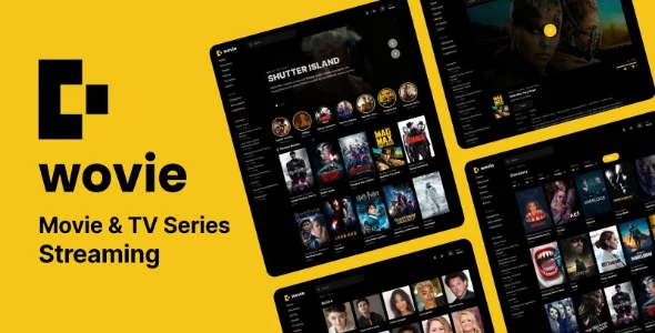 Wovie - Movie and TV Series Streaming Platform