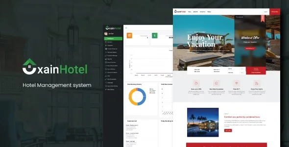 Xain - Hotel Management System with Website