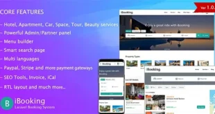 iBooking - Laravel Booking System