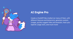 AI Engine Pro v1.8.4 Nulled – ChatGPT Chatbot, GPT Content Generator, Custom Playground WordPress Plugin