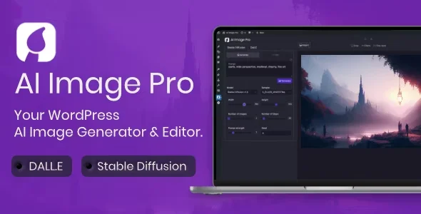 AI Image Pro - WordPress AI Image Generator & Editor, DALLE & Stable Diffusion