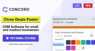 Concord - Deals Management CRM