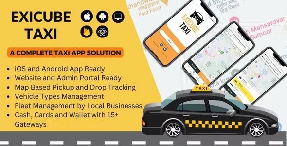 Exicube Taxi App v3.4.0 - Ứng dụng Exicube Taxi