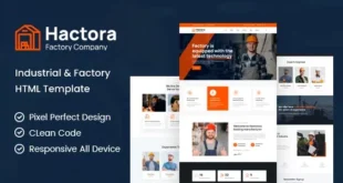 Hactora - Industry & Factory HTML Template