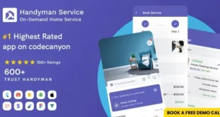 Handyman Service - On-Demand Home Service Flutter App with Complete Solution