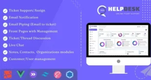 HelpDesk - Online Ticketing System with Website - ticket support and management