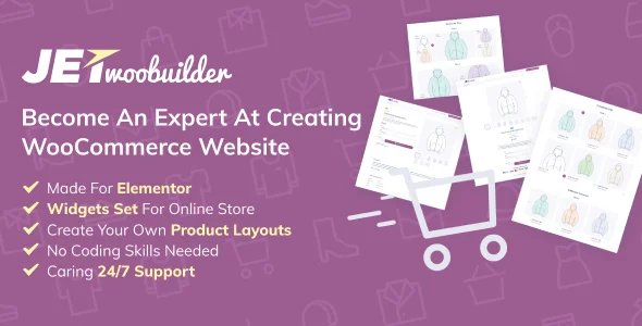 JetWooBuilder v2.1.5 – Elementor WooCommerce Plugin