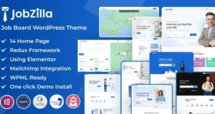 JobZilla - Job Board WordPress Theme