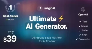 MagicAI - OpenAI Content, Text, Image, Chat, Code Generator as SaaS