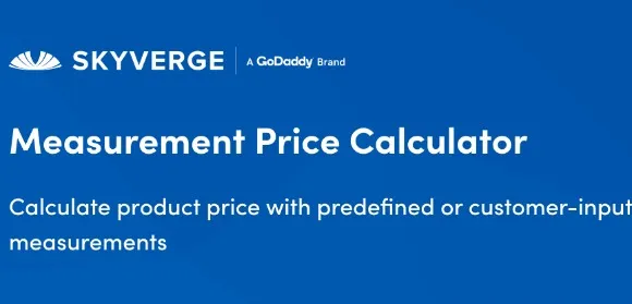 Measurement Price Calculator v3.22.0 – WooCommerce Plugin