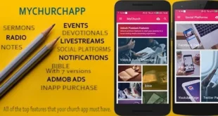 My Church App - Android & IOS Flutter Church Application