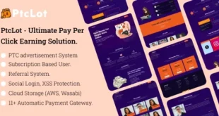 PtcLot - Ultimate Pay Per Click Earning Solution