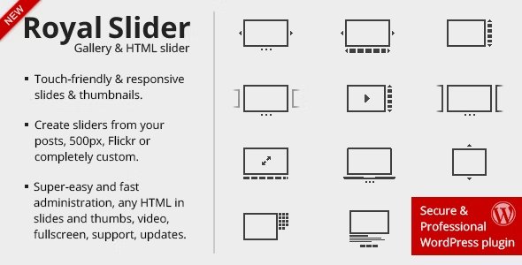 RoyalSlider - Touch Content Slider for WordPress