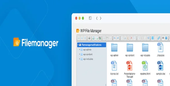 WP File Manager Pro v8.3.4 Nulled – A File Manager WordPress Plugin