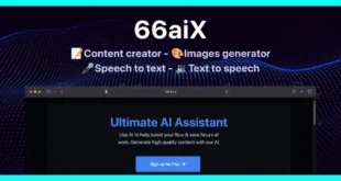 66aix - AI Content, Chat Bot, Images Generator & Speech to Text (SAAS)